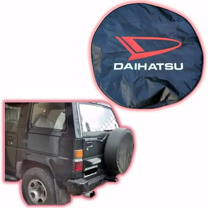 Daihatsu Cubre Rueda Protectora para Auxilio con Logo