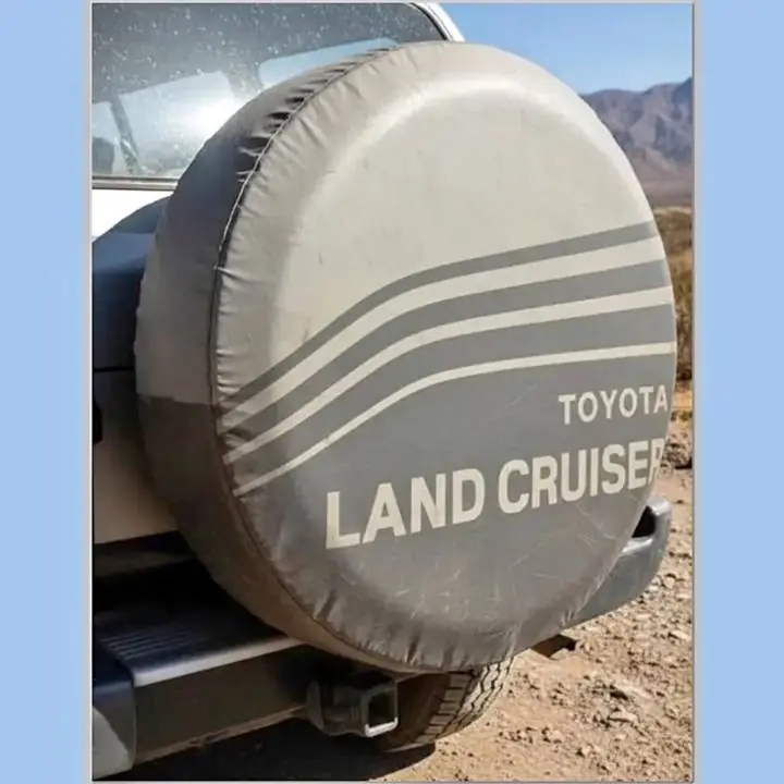 Toyota Land Cruiser Prado Cubre Ruedas con Logos