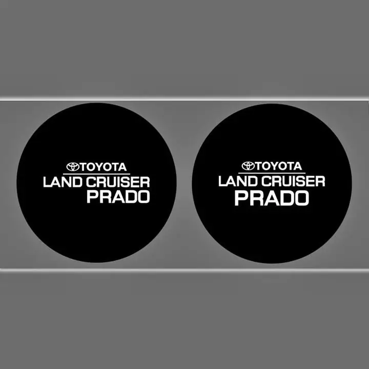 Toyota Land Cruiser Prado Cubre Ruedas con Logos Varios