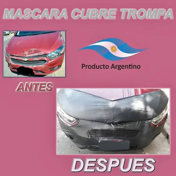TRACKER Mascara Funda Cubre Capot Y Paragolpe Cuero Ecologico