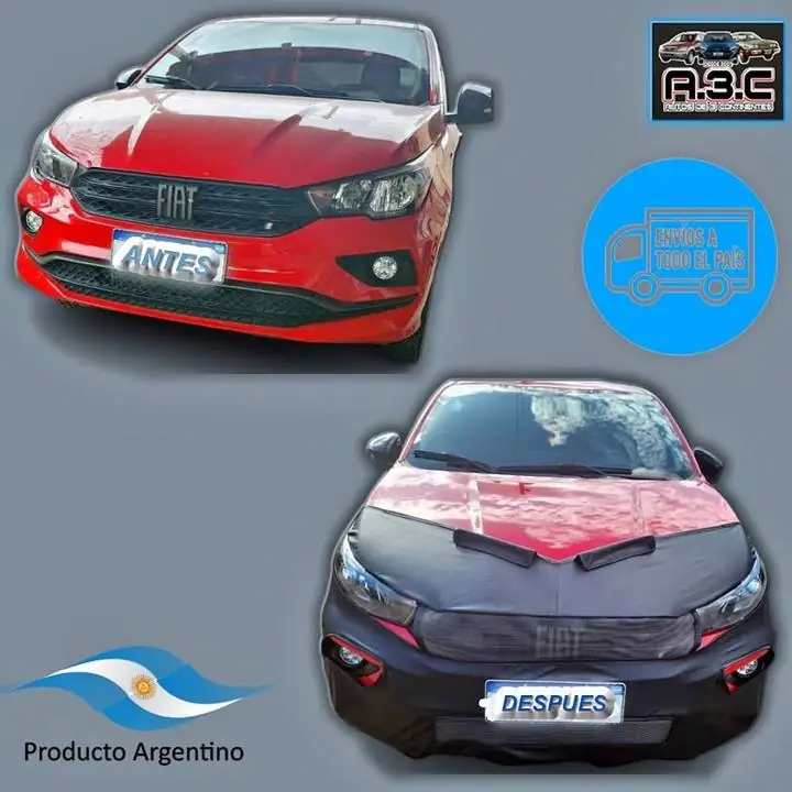 Fiat Mascara Cubre Capot Fiat Argo (solo capot)
