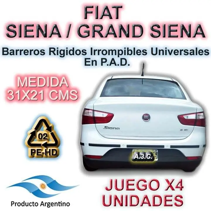 Fiat Barreo Rigido Irrompible Universal