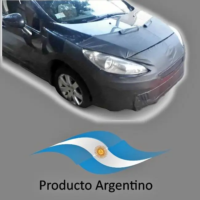 408 Cubre Trompa Capot Y Paragolpe Cuero Ecologico P/ Vehiculos