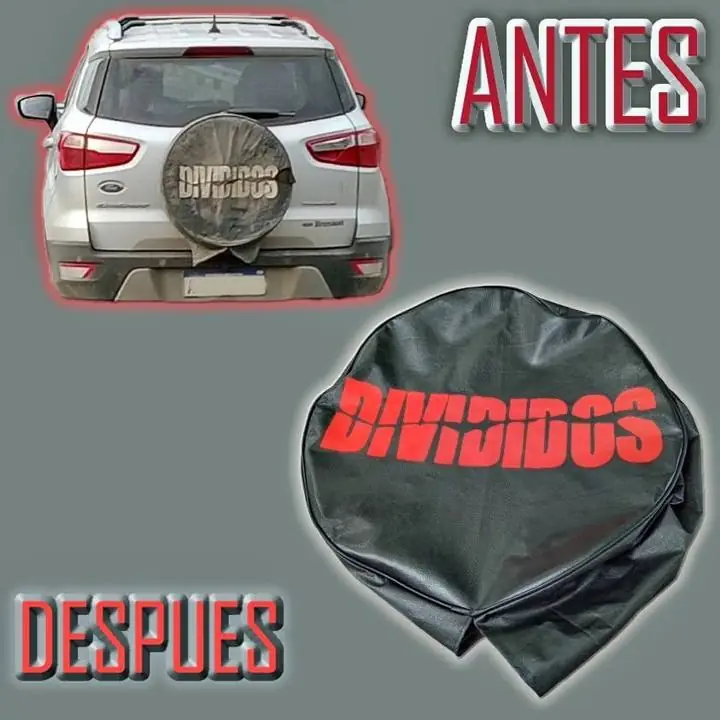 Funda Cubre Rueda Logo Personalizada Grupos de Musica