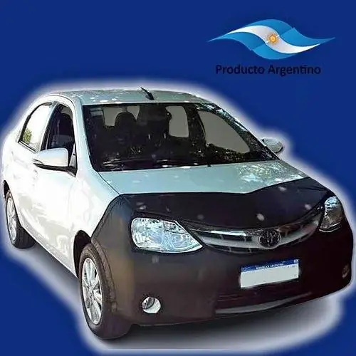 Toyota ETIOS Mascara Cubre Capot Y Paragolpe Cuero Ecologico