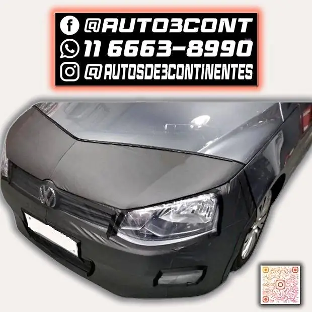 Vw Mascara Cubre Capot Y Paragolpe Ecocuero VOLSKWAGEN