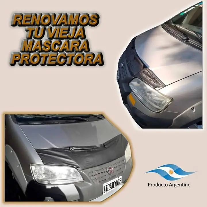 Fiat IDEA Mascara Cubre Capot Ecocuero Muy Buena
