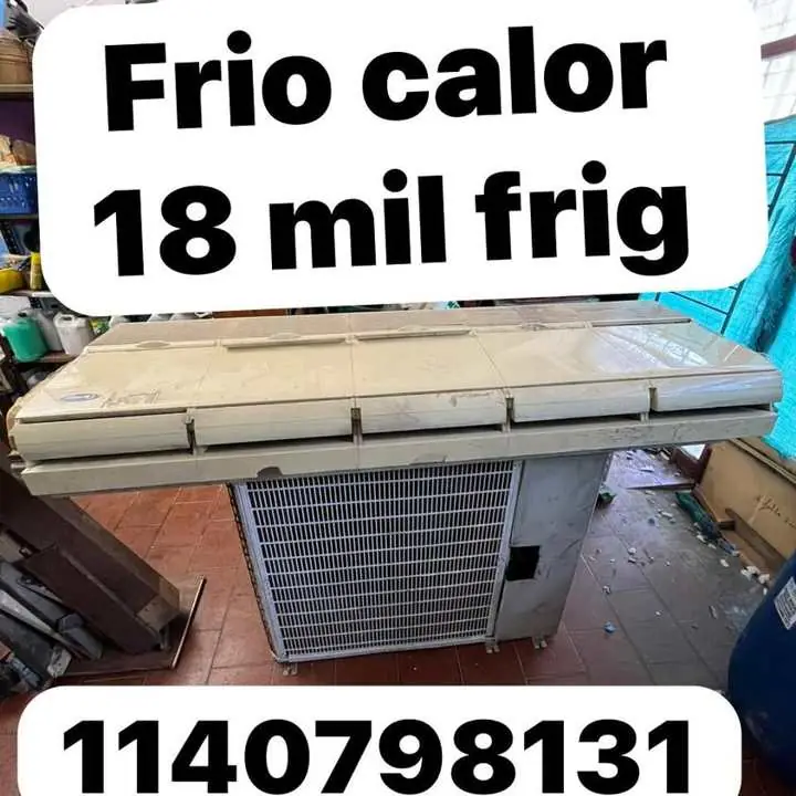 Aire acondionado carrier f/c 18000 fg