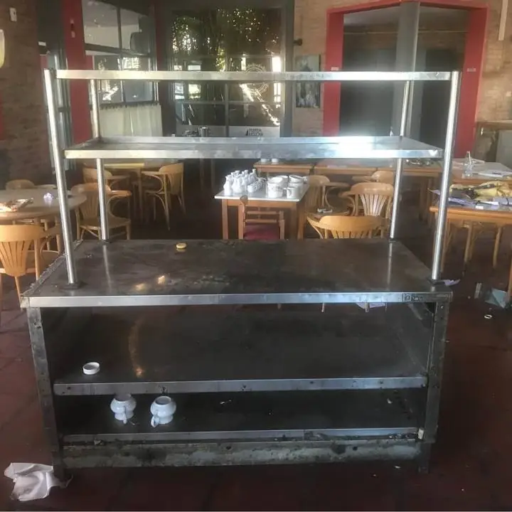 Mesada acero inoxidable