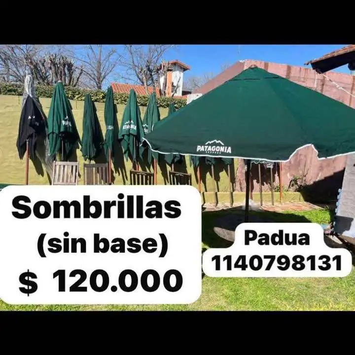 Sombrillas nuevas
