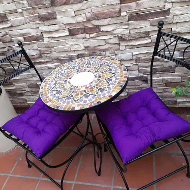Conjunto de hierro y venecitas