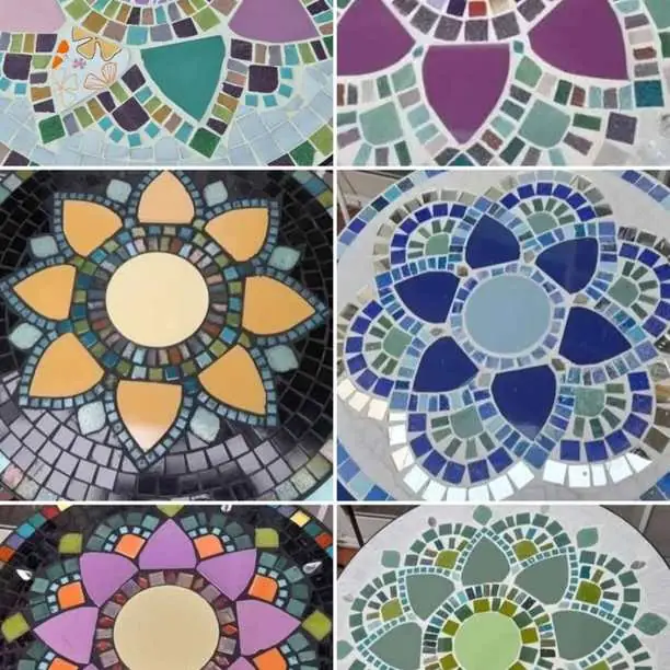 Mesas de hierro y mosaiquismo