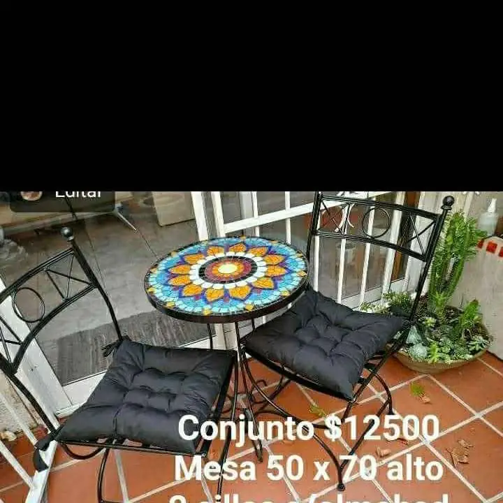 Conjunto para balcon