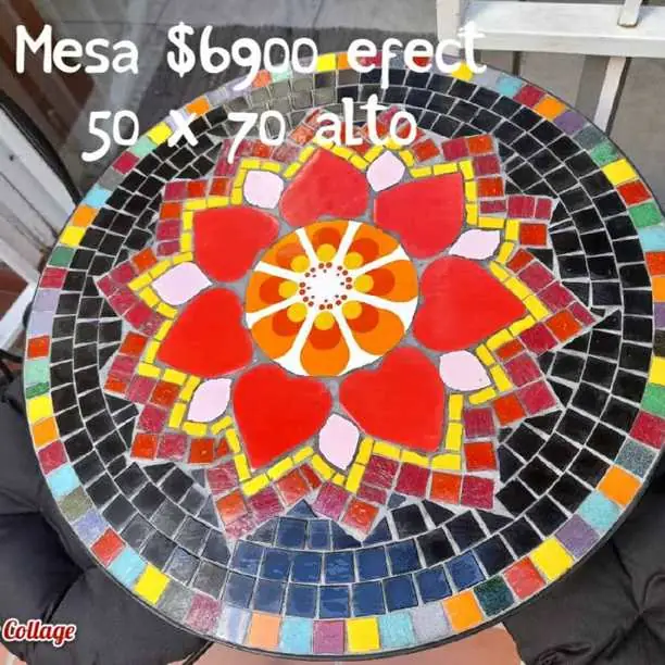 Mesas de hierro y mosaiquismo