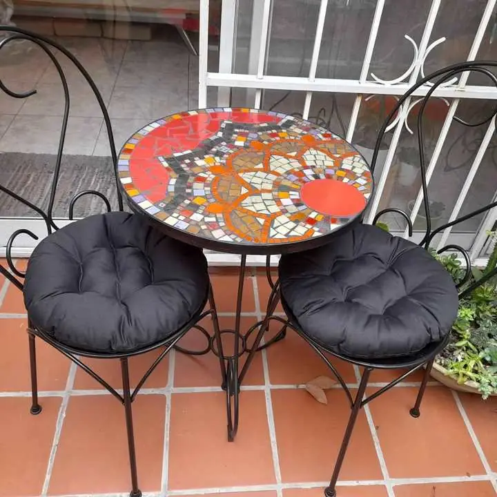 Conjunto de hierro y mosaiquismo