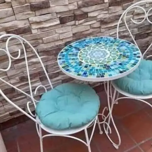 Encargá tu conjunto! Hierro y mosaico