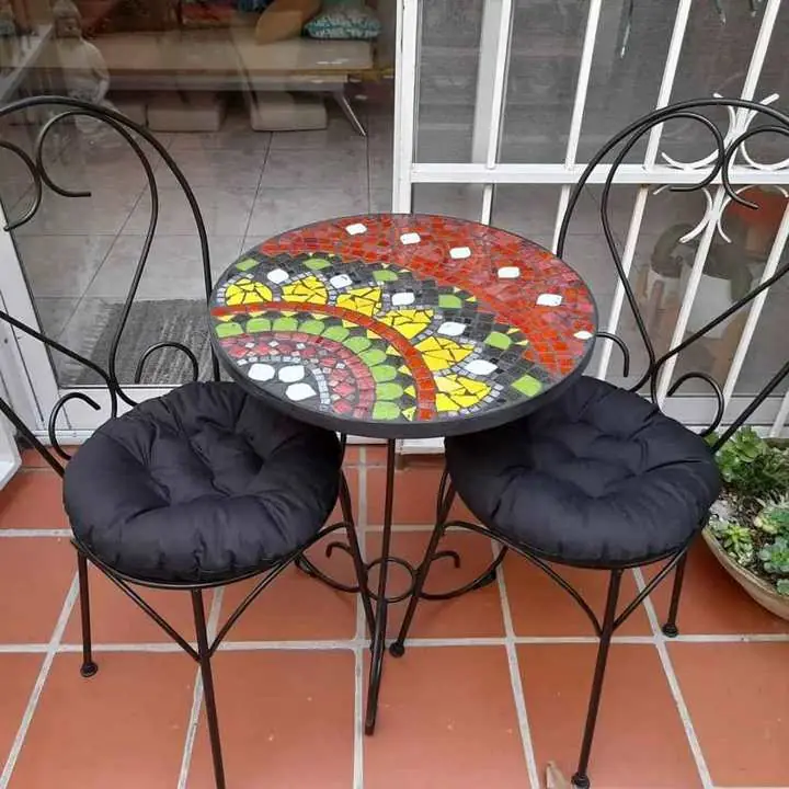 Conjunto de hierro y mosaiquismo