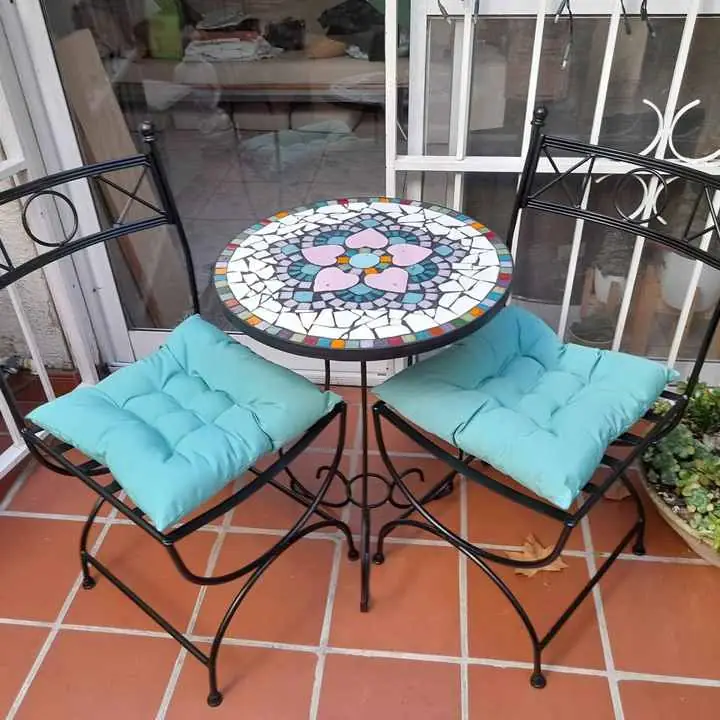 Conjunto de hierro y mosaiquismo