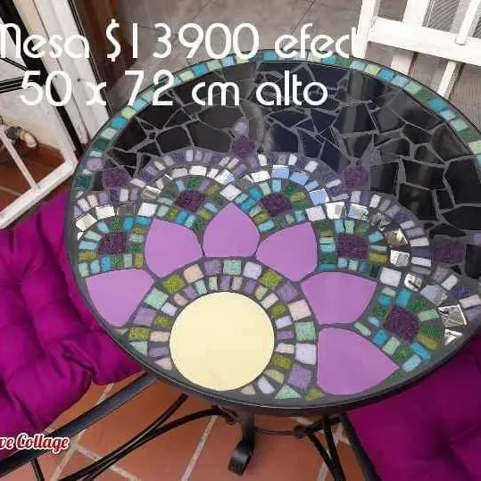 Mesas de hierro y mosaiquismo